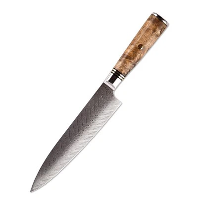 8 ιντσών ανθεκτικό μαχαίρι σεφ της Δαμασκού